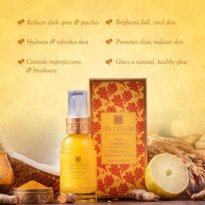 True Turmeric - Vitamin C Glow - Renewing Treatment Serum 30ml