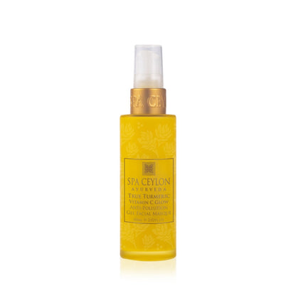True Turmeric - Vitamin C Glow - Anti-Pollution Gel Facial Masque 60ml - Spa Ceylon Sri Lanka