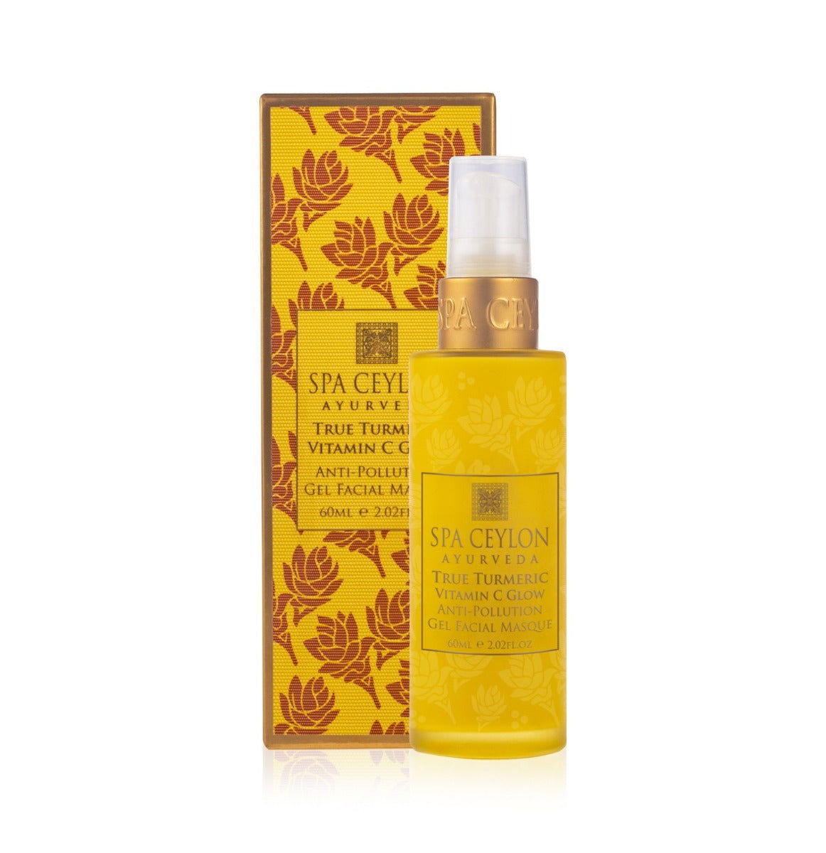 True Turmeric - Vitamin C Glow - Anti-Pollution Gel Facial Masque 60ml - Spa Ceylon Sri Lanka