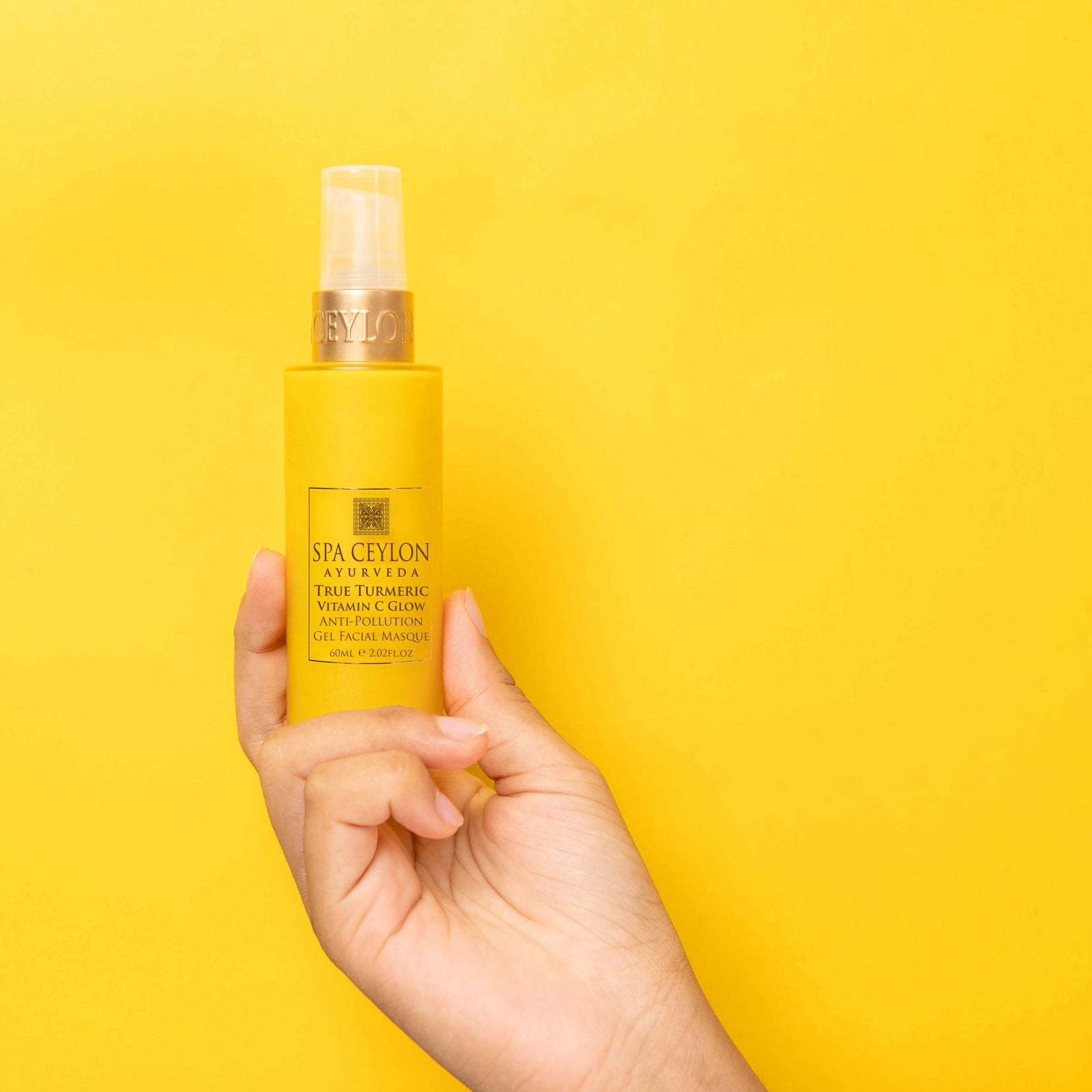 True Turmeric - Vitamin C Glow - Anti-Pollution Gel Facial Masque 60ml - Spa Ceylon Sri Lanka