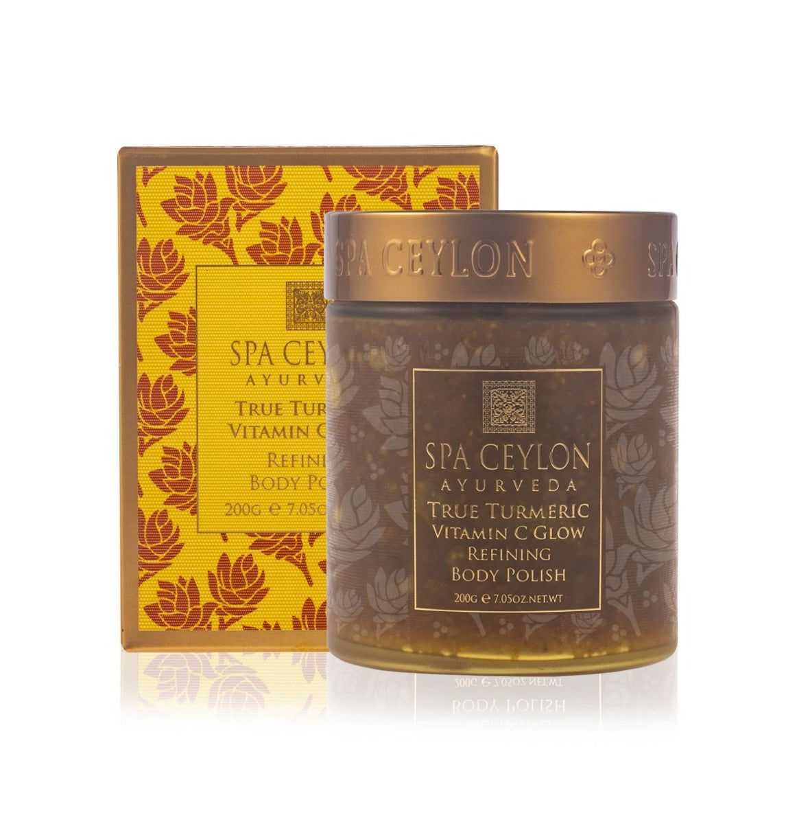 True Turmeric - Vitamin C Glow - Refining Body Polish 200g - Spa Ceylon Sri Lanka