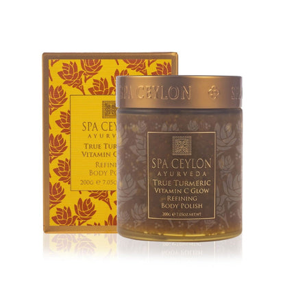 True Turmeric - Vitamin C Glow - Refining Body Polish 200g - Spa Ceylon Sri Lanka