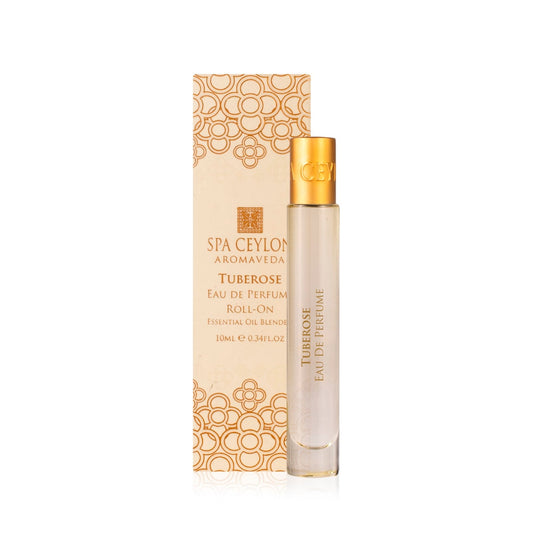 Tuberose - Eau De Perfume Roll-On - 10ml - Spa Ceylon Sri Lanka