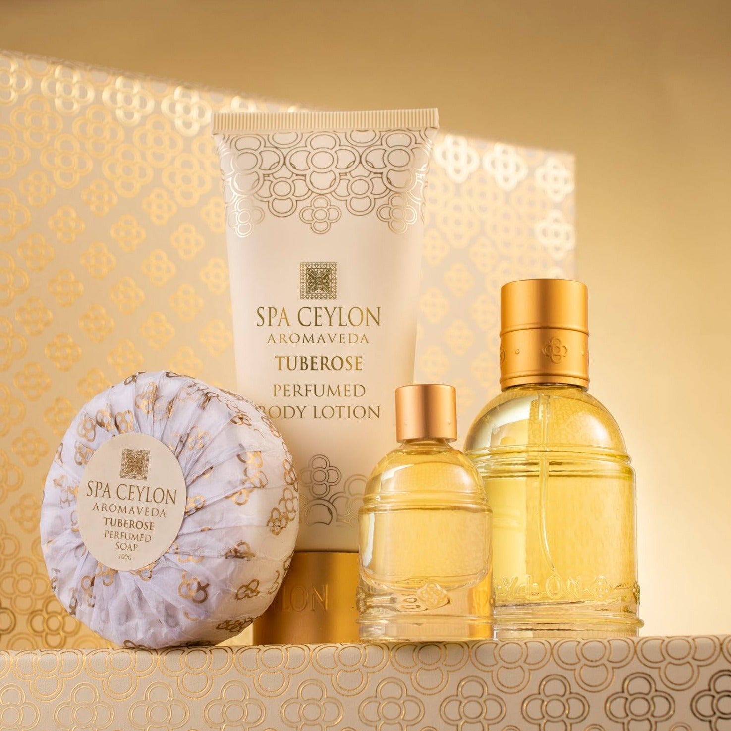 Tuberose - Eau De Perfume Set - Spa Ceylon Sri Lanka