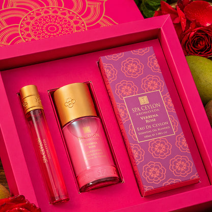 Verbena Rose -  Eau De Ceylon Refreshing Collection Set Box