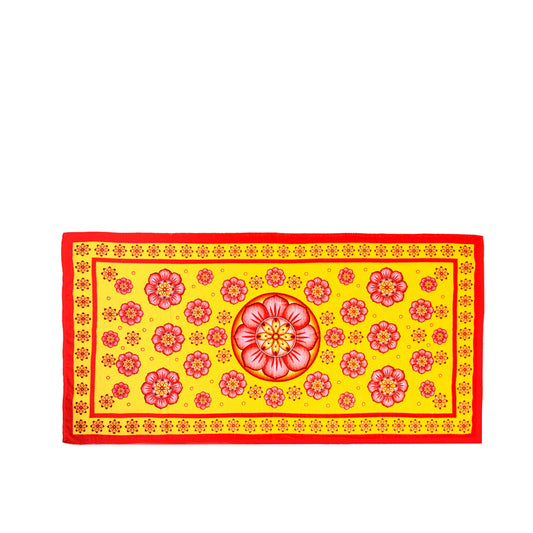 Cardamom Rose - Vintage Towel Printed Type 1 153cmx75cm