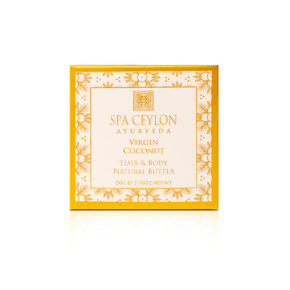 Virgin Coconut - Hair & Body Natural Butter 50g