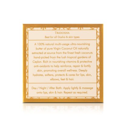 Virgin Coconut - Hair & Body Natural Butter 50g