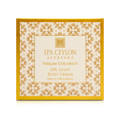 Virgin Coconut 10%-Light Body Cream 150g