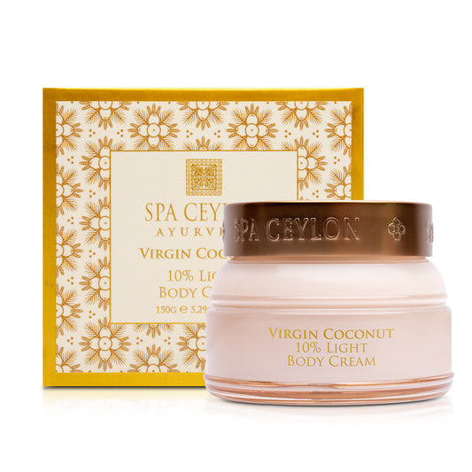 Virgin Coconut 10%-Light Body Cream 150g