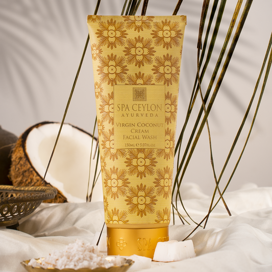 Virgin Coconut - Cream Facial Wash 150ml - Spa Ceylon Sri Lanka