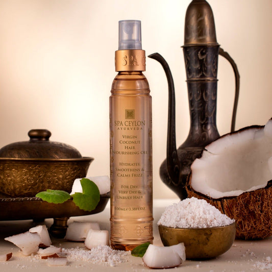 Virgin Coconut - Hair Nourishing Oil 100ml - Spa Ceylon Sri Lanka