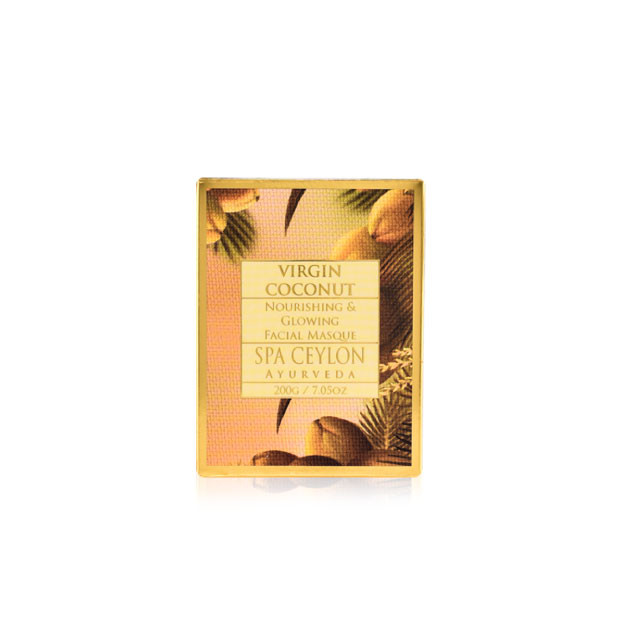 Virgin Coconut - Nourishing & Glowing Facial Masque 200g - Spa Ceylon Sri Lanka