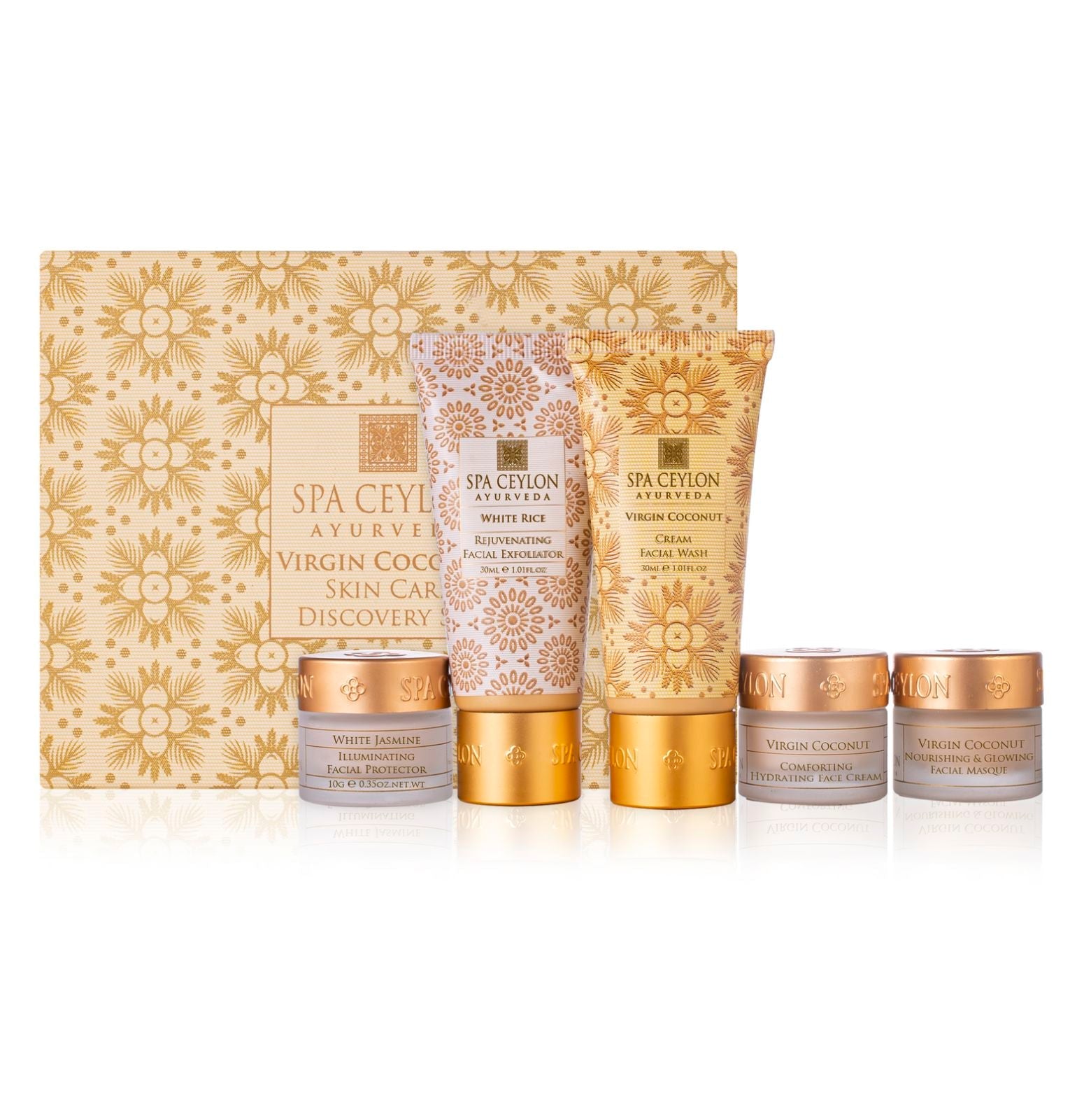 Virgin Coconut - Skin Care Discovery Set - Spa Ceylon Sri Lanka