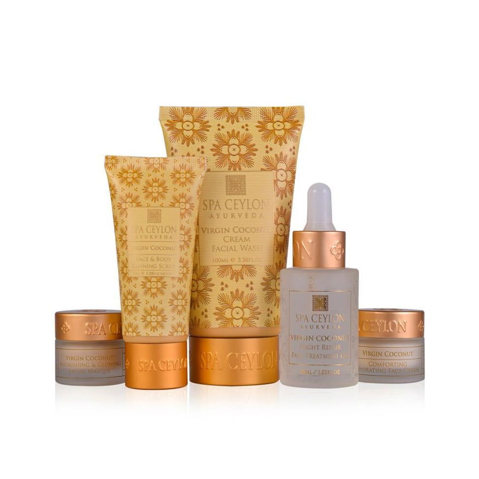Virgin Coconut - Skin Care Essentials Set - Spa Ceylon Sri Lanka