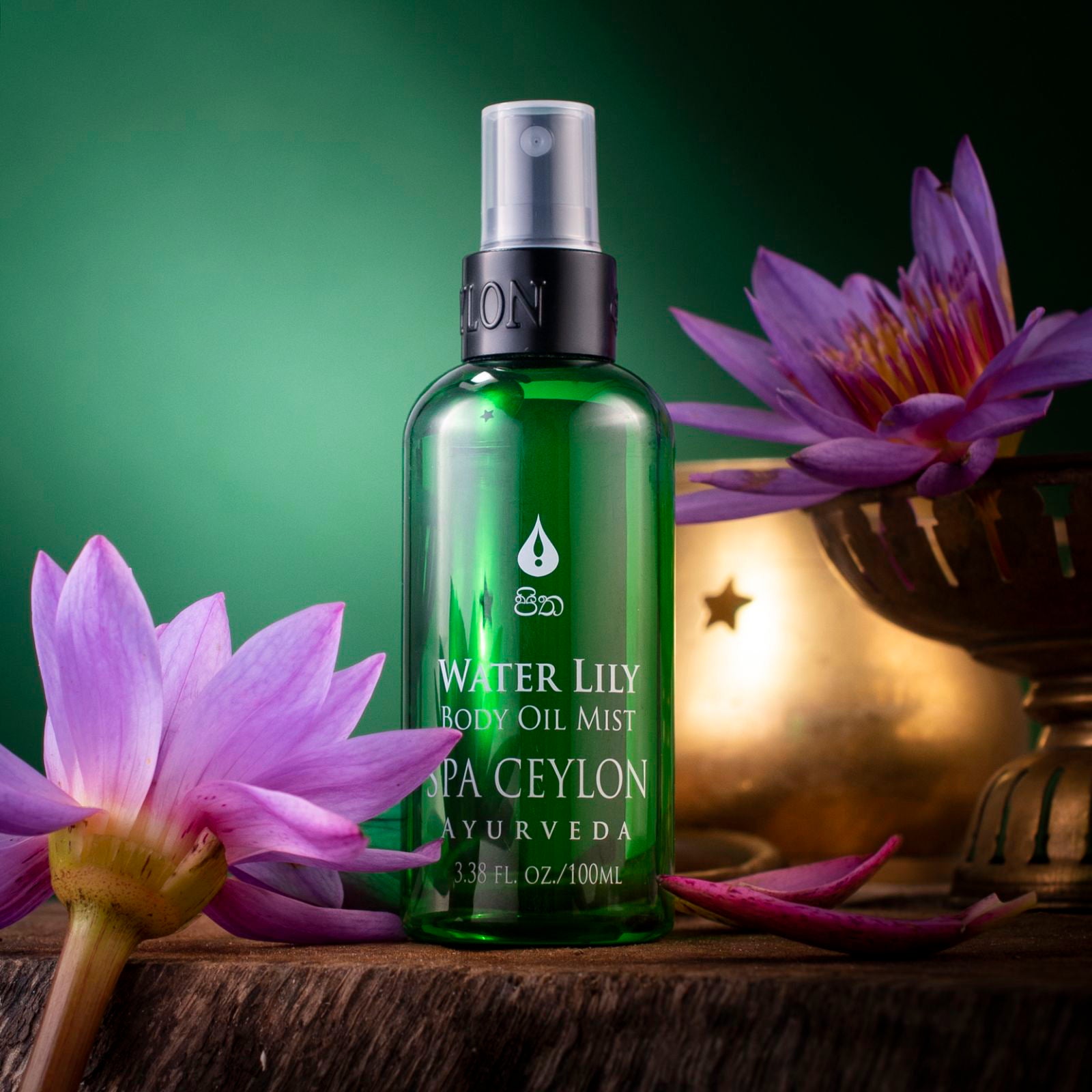 Water Lily - Body Oil Mist 100ml - Spa Ceylon Sri Lanka