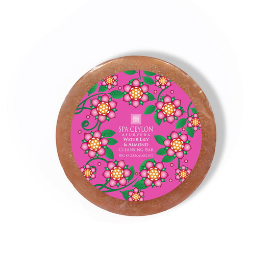 Water Lily - Cleansing Bar 80g - Spa Ceylon Sri Lanka