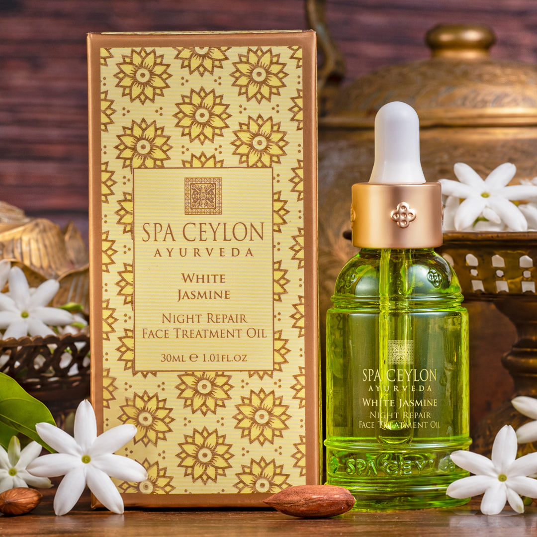 White Jasmine - Night Repair Face Treatment Oil 30ml