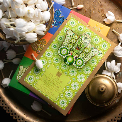 White Jasmine -Sheet Facial Masque - WonderHerbs Radiance Booster - Spa Ceylon Sri Lanka