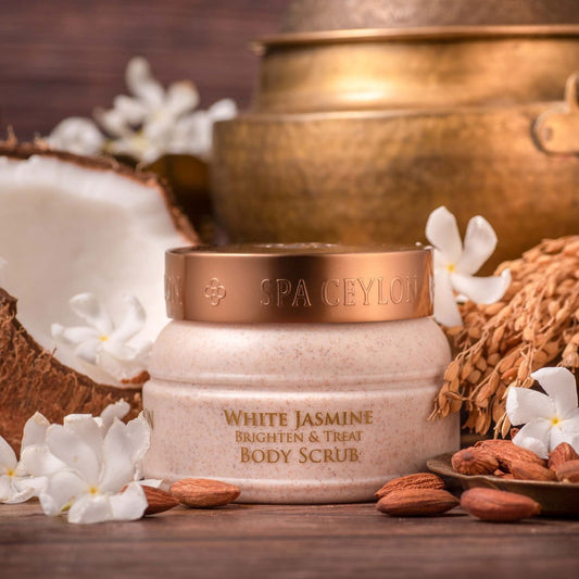 White Jasmine - Body Scrub 200g - Spa Ceylon Sri Lanka