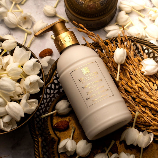 White Jasmine - Night Body Lotion 250ml - Spa Ceylon Sri Lanka