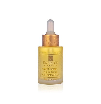White Jasmine - Night Repair Face Treatment Oil 30ml - Spa Ceylon Sri Lanka