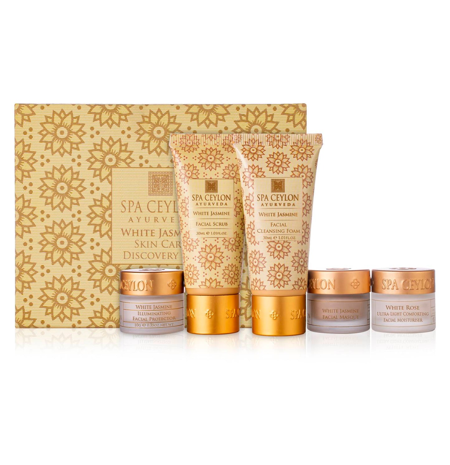White Jasmine - Skin Care Discovery Set - Spa Ceylon Sri Lanka