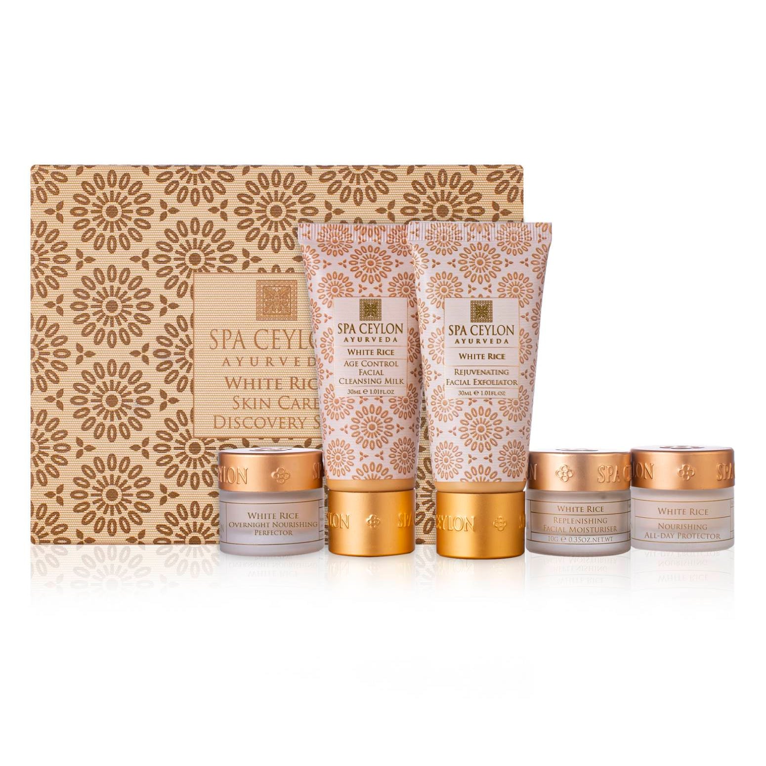 White Rice- Skin Care Discovery Set - Spa Ceylon Sri Lanka