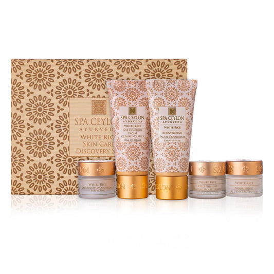 White Rice- Skin Care Discovery Set - Spa Ceylon Sri Lanka