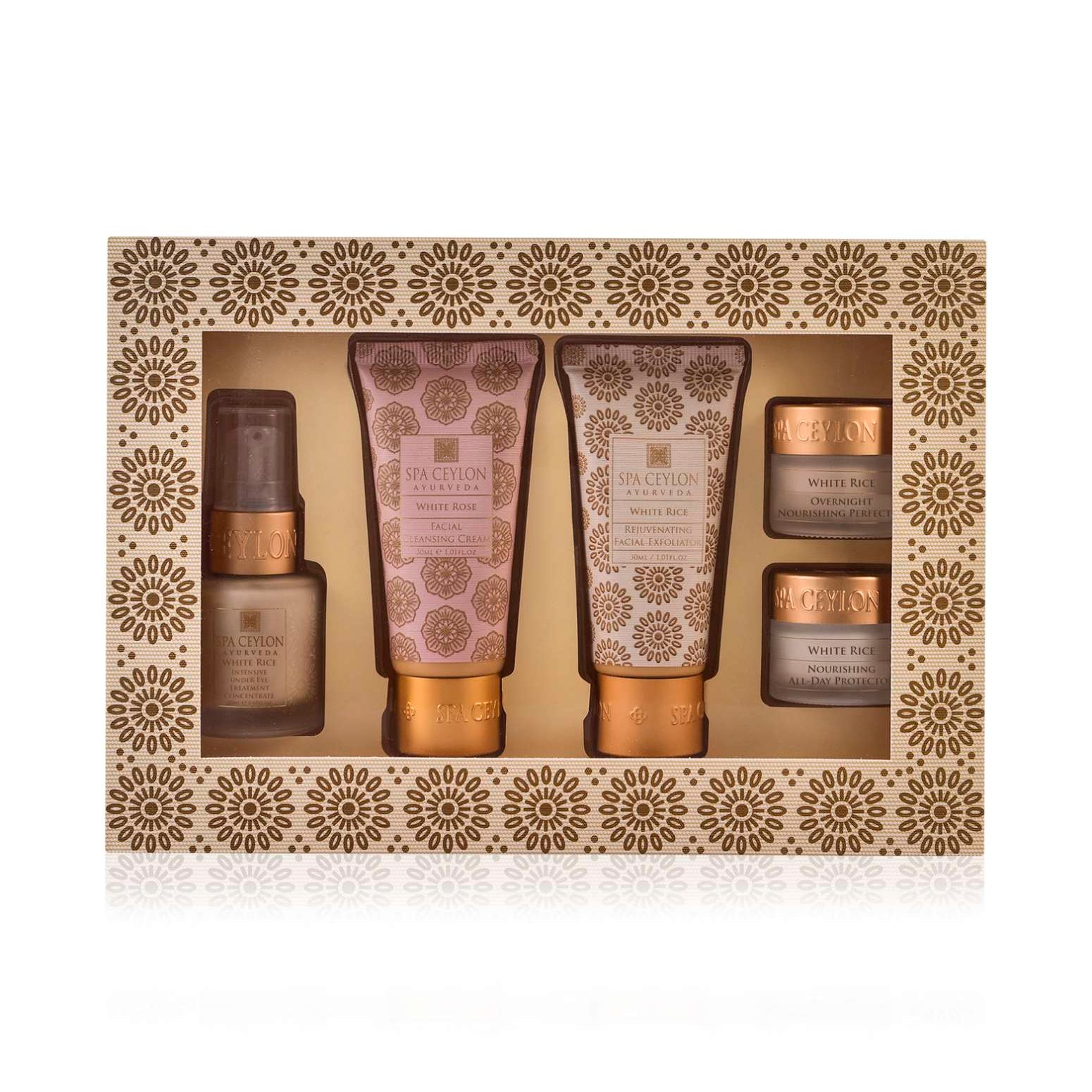 White Rice - Intensive Under-Eye Treatment Set - Spa Ceylon Sri Lanka