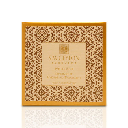 White Rice - Overnight Hydrating Treatment 100g - Spa Ceylon Sri Lanka