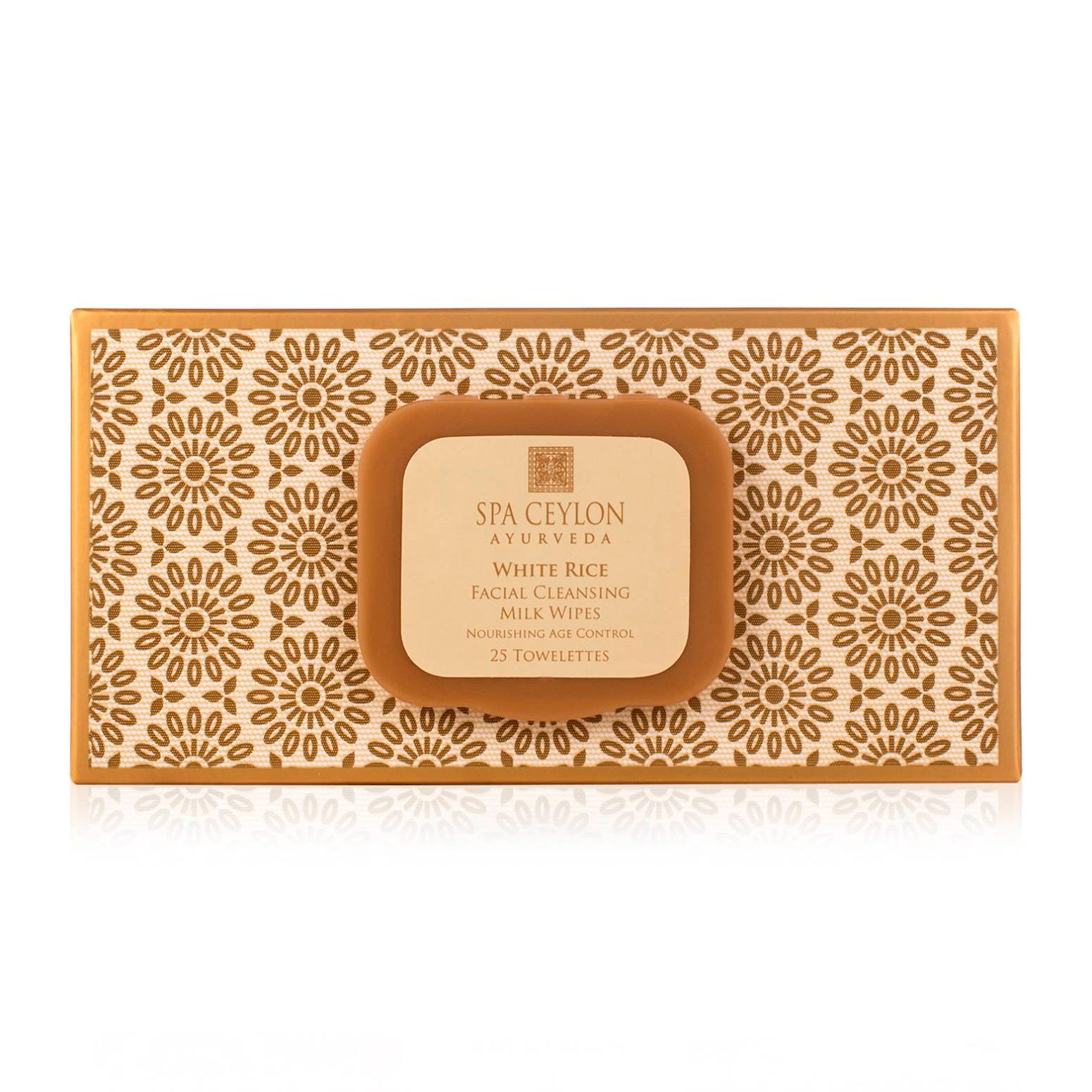 White Rice Facial Cleansing Milk Wipes - Spa Ceylon Sri Lanka