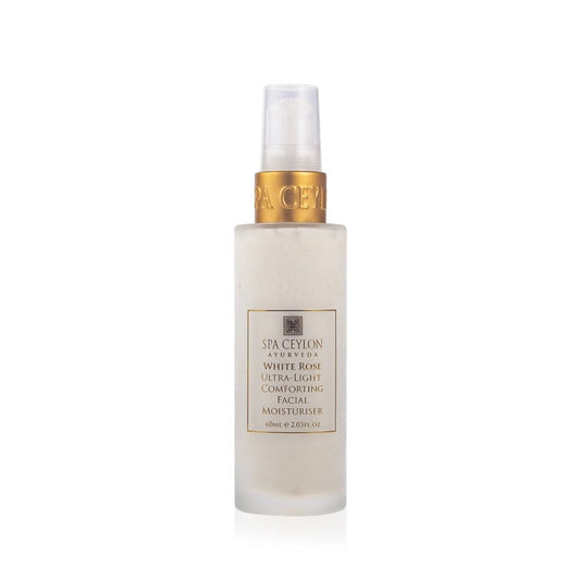 White Rose - Ultra Light Comforting Facial Moisturiser 60ml - Spa Ceylon Sri Lanka