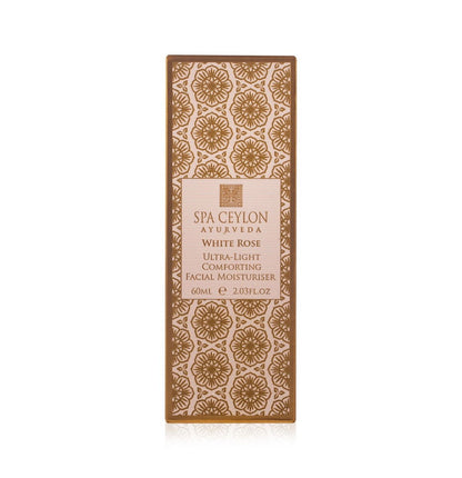 White Rose - Ultra Light Comforting Facial Moisturiser 60ml - Spa Ceylon Sri Lanka