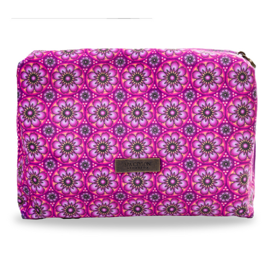 Ylang Lavender Velvet Pouch 21cm x15cm x8cm - Spa Ceylon Sri Lanka
