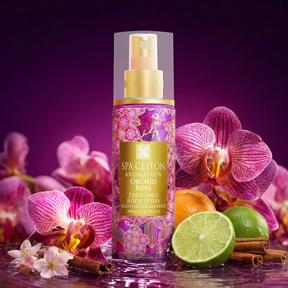 Orchid Rose - Perfumed Body Spray 200ml – Spa Ceylon Sri Lanka