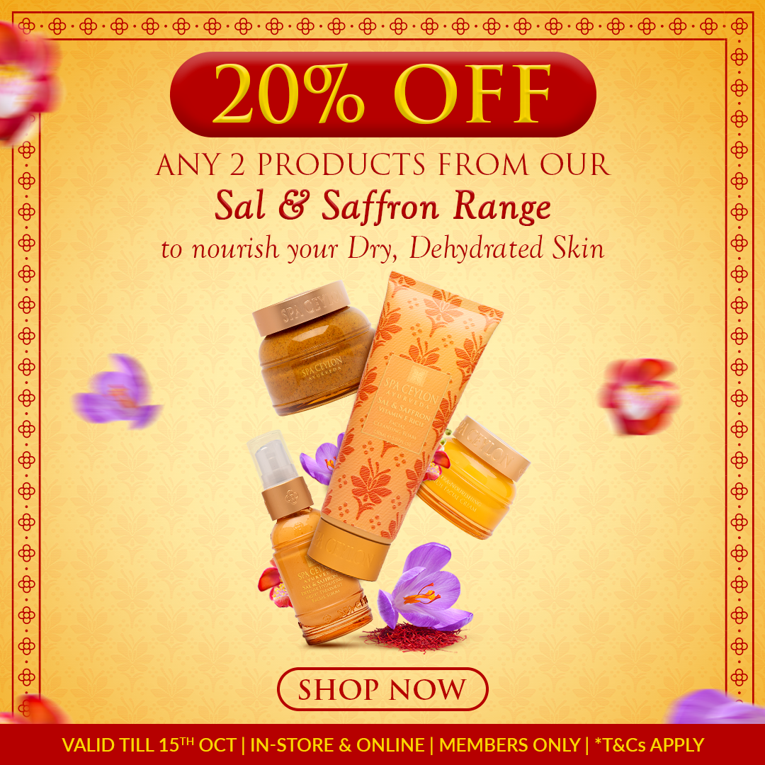 Mix & Match Sal & Saffron Spa Ceylon Sri Lanka