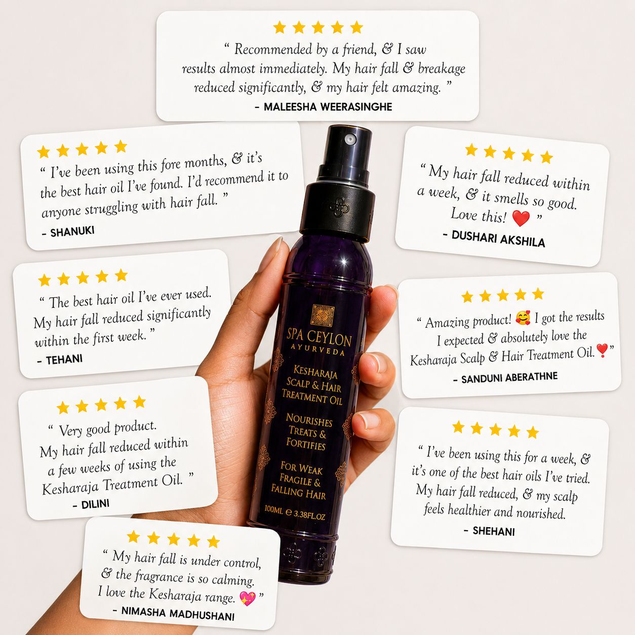 Kesharaja - Scalp & Hair Treatment Oil 100ml